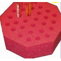 Octagon Shaped Foam Test Tube Rack